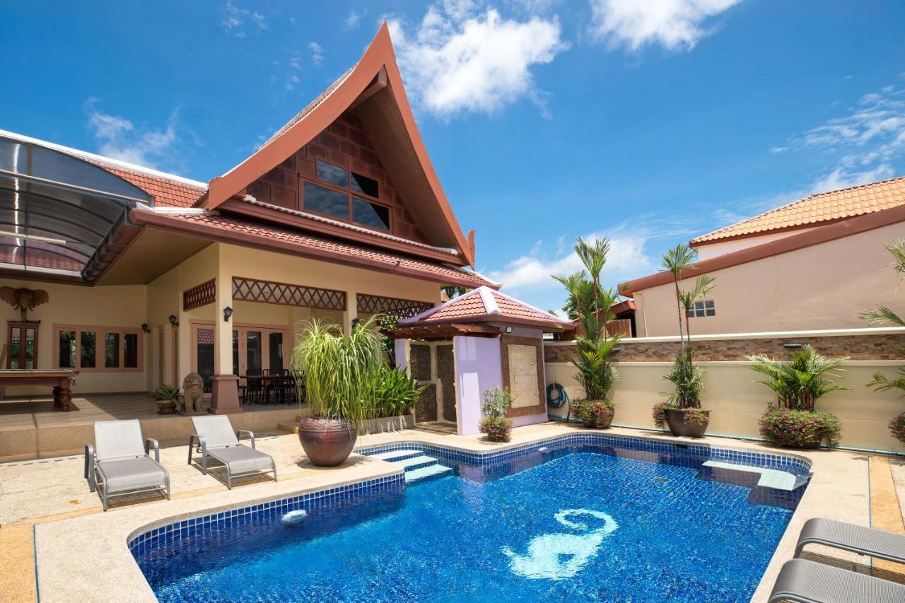 Beautiful 5Br Villa Felicity, Pool & Garden, Near Naiharn Rawai 외부 사진
